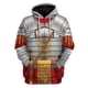 thumbnail image 4 of Sudadera con capucha y estampado 3D de caballero medieval antiguo para hombre, ropa informal, sudadera de manga larga, sudadera con capucha, ropa para niños, 4 of 5