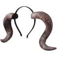 thumbnail image 4 of 1pc Funny Halloween Tocado creativo Cavel Cavel Disfraz de disfraces Props para decoración (Old Gold), 4 of 8