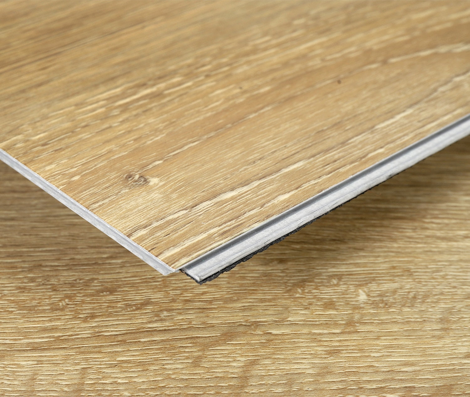 Home Aesthetics Interlocking Vinyl Flooring Planks 36" X 6", 14 Planks Covers 21