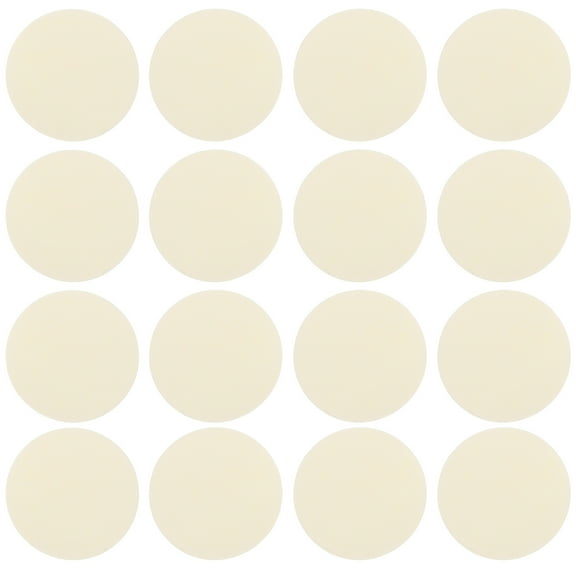 24 Pcs Little Base Self Adhesive Double Sided Round Pad Sticker Tape Carpet Circle Mounting Fabric