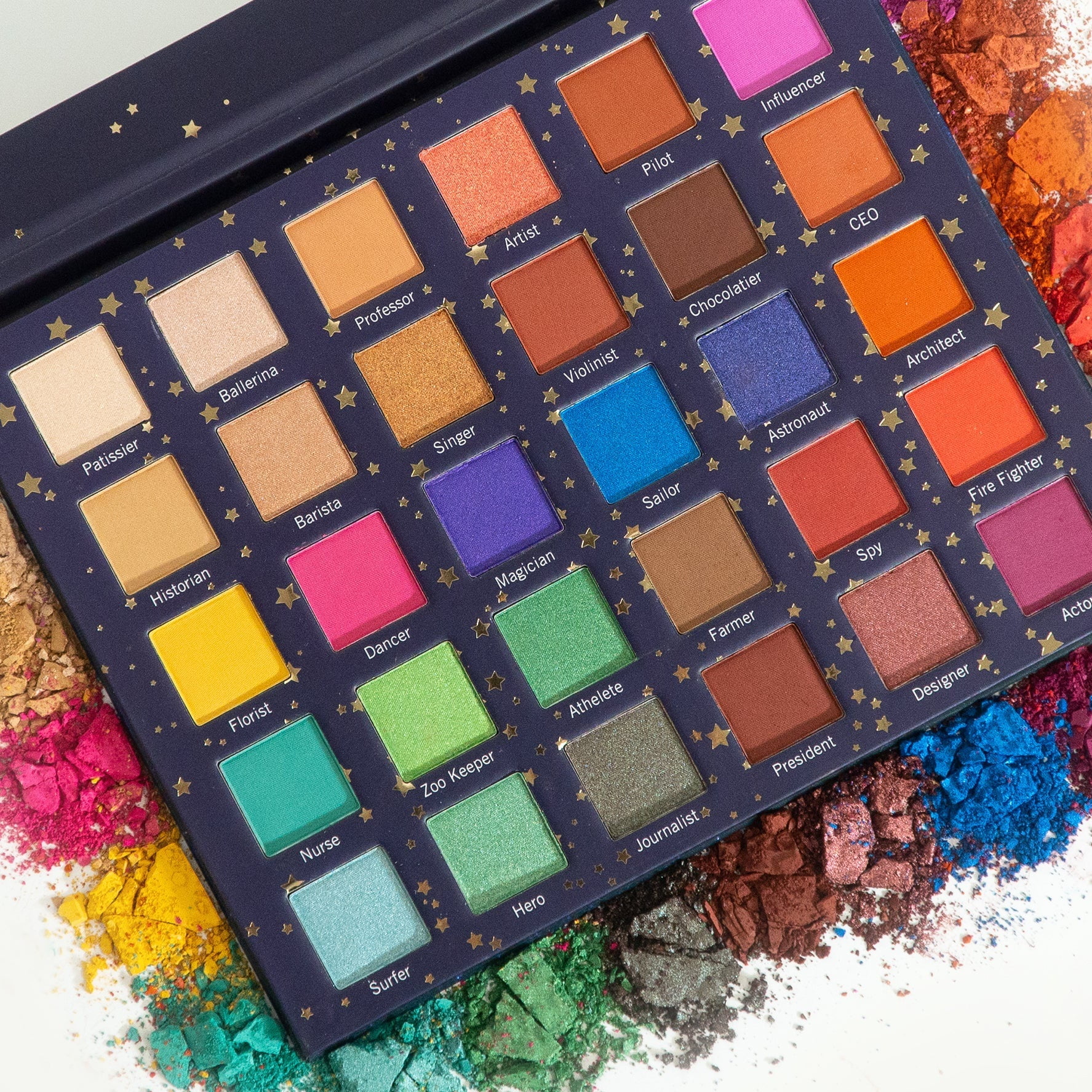 Sistar Sistarship Color Your Dream 30 Color Eye Shadow Palette Fun ...