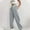 Gray, variant on Elvqul Womens Pants with Pockets Ankle Mid Sweatpants Winter Jogging Pull on Gray Y2k Joggers for Juniors Plain