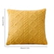 thumbnail image 3 of Cojín de funda con motivos geométricos peludos, funda de cojín sofá sala de estar respaldo, amarillo 17.71x17.71in, 3 of 8
