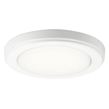 

Kichler 44244Led30 Zeo 7 Wide Edge Lit Led Flush Mount Drum Ceiling Fixture - White