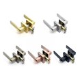 thumbnail image 2 of Door Handle Lock with Lock Core/Latch Lock Aluminum Alloy Handle Lock Room Aluminum Alloy ,Easy to Install, 2 of 6