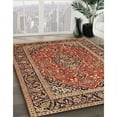 thumbnail image 3 of Ahgly Company Machine Washable Indoor Rectangle Traditional Saffron Red Area Rugs, 4' x 6', 3 of 7