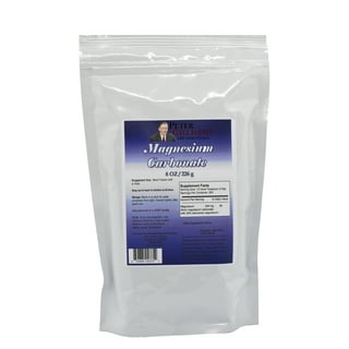  Carbonato de Magnesio 7grs - Carbonato de Magnesio Puro (Pack  de 12) : Salud y Hogar