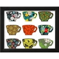 thumbnail image 2 of Set of Coffee Cups with Nature Prints, Framed Art Print Wall Art by panova Sold by Art.Com, 2 of 5