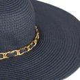 thumbnail image 4 of AERUSI Mrs Wickman Straw Floppy Hat [One Size Fits Most], 4 of 4