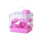 thumbnail image 2 of Jaula para hámster de 2 pisos Hábitat Cama Conejo Conejo Conejillo Rosa claro Yuyangstore Jaula de hámster, 2 of 8