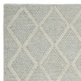 thumbnail image 2 of SAFAVIEH Natura Tracery Geometric Diamonds Wool Area Rug, Silver/Ivory, 2' x 3', 2 of 5
