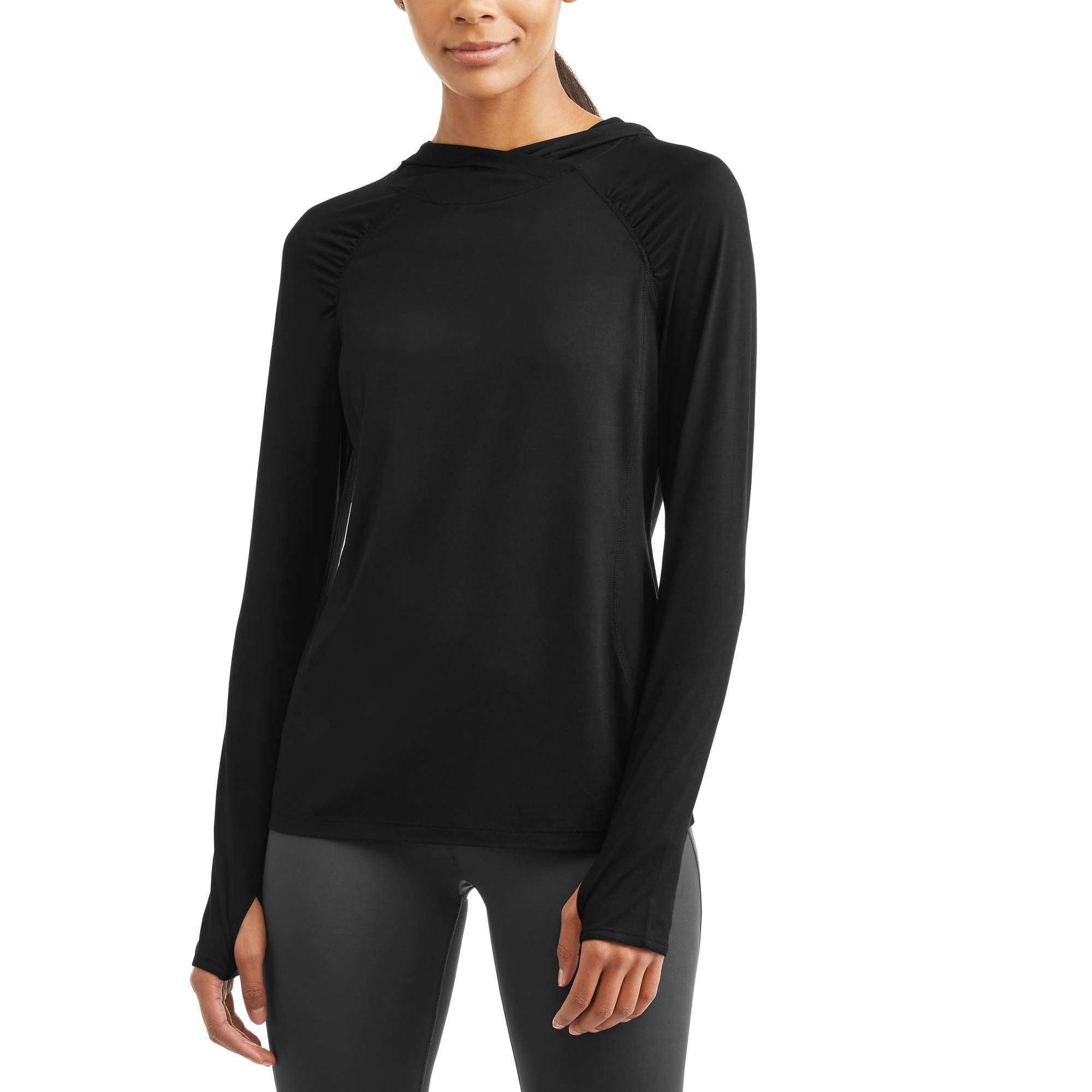 danskin hoodie with thumb holes