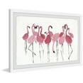 thumbnail image 2 of Parvez Taj Flamingo Squad Framed Wall Art, 2 of 6