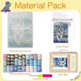 thumbnail image 4 of shiyou-Latch Hook Rug Kit, DIY Handmade Crochet Carpet Mat Knotted Cushion Yarn Needlework Tapestry Crafts, Color Pattern Pre-printed, 20x15in, 4 of 4