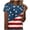 4-Sky Blue, variant on Lorytime Womens Graphic T Shirts Fourth of July Outfits Stars and Stripes Outfits Lorytime Patriotic Graphic Wear