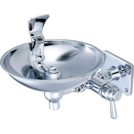 Brass Satin Fountain - Central Brass Wall Mounted Drinking Fountain