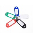 thumbnail image 2 of 50PCS Key Tags Color Keyring Holder Tags with Label Window, Assorted Colors, 2 of 4