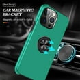 thumbnail image 2 of JTCASES for iPhone 14 Pro Max Case, Car Mount Bracket 2-layer Hybird Shockproof PC TPU Anti-fall Slim Fit Lightweight Magnetic Cover for iPhone 14 Pro Max（6.7" 2022) - Darkgreen, 2 of 7