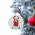 thumbnail image 4 of Pompotops Clearance Sales Iron Art Personalized Survived Family Of Ornament 2020 Christmas Holiday Decor, 4 of 4