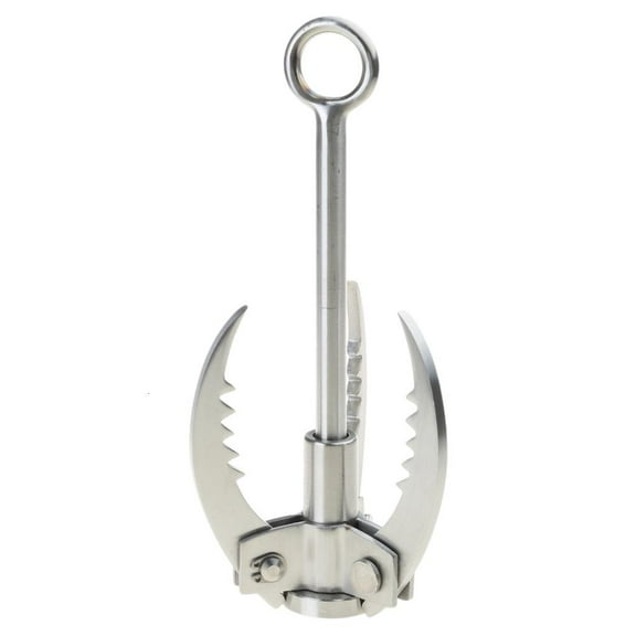 Climbing Grappling Hook, Climbing Steel Outdoor Rock Climbing Hook Flying Claw Grappling Hook Survival Hook