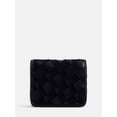 thumbnail image 2 of Scenario Women's Woven Bifold Wallet, Black, 2 of 4