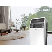 Shinco 10,000 BTU Portable Air Conditioner with Heater up to 400 Sq. Ft, Ac Heater Combo Window Unit, Portable AC Unit with Dehumidifier & Fan, Cools & Heats,Remote Control and Window Kit