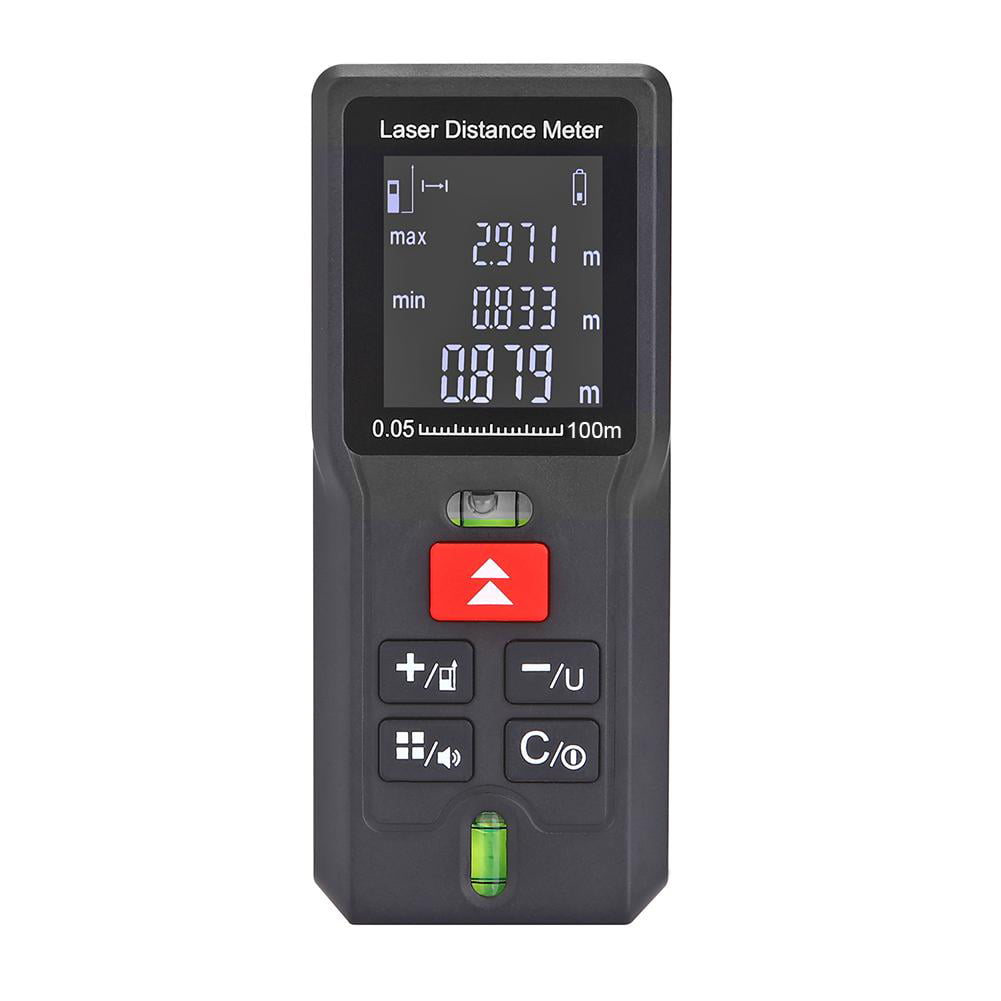 100m Laser Distance Meter Digital Rangefinder Electronic Ruler Measuring Tool 