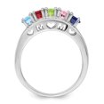 thumbnail image 3 of 14k White Gold Family Jewelry Ring Mounting XMR71/5W, 3 of 5