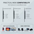 thumbnail image 4 of Monitor con pantalla táctil Tablet TouchWo 23.8" Android 11 FHD, 4 of 6