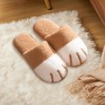 thumbnail image 5 of Zapatillas de casa con diseño de pata de gato para mujer y hombre, lindas zapatillas de animales, zapatillas de invierno para interior Ndcxsfigh Tenis De Mujer Tenis De Hombre, 5 of 5