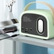 thumbnail image 4 of Altavoz Inalámbrico Pequeño Compatible Con Dientes  Vintage para Exteriores Portátil () Azul Y Verde, 4 of 9
