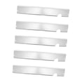 thumbnail image 2 of koolsoo 5 Pieces Flavor Bar Replacement BBQ Stainless Steel Multipurpose Heat Plates Silver, 2 of 9