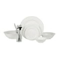 thumbnail image 2 of 10 Strawberry Street Nova White Round 62-Piece Dinnerware Set, Service for 6, 2 of 11