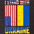 thumbnail image 3 of CafePress - I Stand With Ukraine Support Ukrainian Ame T Shirt - Mens Football Shirt, 3 of 4