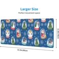 thumbnail image 3 of Christmas Snow Ball Large Mouse Pad for Desk XL Gaming Mouse Pad 31.5x11.8in Extended Desk Mat Non-Slip Base Desk Pad with Stitched Edge Computer Keyboard Mouse Mat Gaming Mousepad for Home Office, 3 of 6