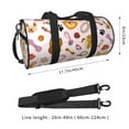 thumbnail image 2 of Balery Cute Dog Bolsa de Gimnasio para Mujeres y Hombres, Bolsa de Viaje Impermeable, Bolsa de Fin de Semana con Compartimento para Zapatos y Bolsillo Húmedo, 2 of 6