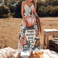 thumbnail image 2 of Happy Mother's Day Fine Art Sleeveless Dress Summer Dress Woman 2025, 2 of 7