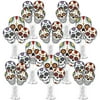 Big Dot of Happiness Day of the Dead - Sugar Skull Party Centerpiece Sticks - Showstopper Table Toppers - 35 Pieces