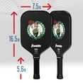thumbnail image 2 of Franklin Sports NBA Boston Celtics Pickleball Paddle - Official NBA Team Pickleball Paddles - USAP (USAPA) Approved Premium Quality Pickleball Paddles - Authentic Team Logos + Colors, 2 of 12