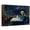 Blue, variant on Blue White Tones Canvas Wall Art 10" x 8" Modern Abstract Oil Painting Texture Frame Picture Prints, Ready to Hang Waterproof Artwork Decor for Bathroom, Kitchen Small Wall Spaces