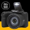 thumbnail image 5 of KODAK PIXPRO AZ405-BK 20MP Digital Camera 40X Optical Zoom 24mm Wide Angle Lens Optical Image Stabilization 1080P Full HD Video 3" LCD Vlogging Camera (Black), 5 of 5