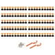 thumbnail image 2 of Nivelador De Azulejos, Kit De Sistema De Nivelación De Azulejos PP Fácil Ajuste 100 Piezas Pisos Uniformes Para El Hogar, 2 of 8