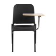 thumbnail image 3 of Pemberly Row Modern Wood Tablet Left Arm for Stack Chair in Gray Nebula, 3 of 3
