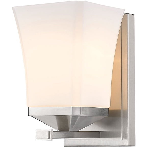 1939-1S-BN-Z-Lite-Darcy - 1 Light Wall Sconce In Traditional Style-7.75 Inches Tall and 5 Inches Wide-Brushed Nickel Finish