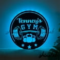 thumbnail image 2 of Shinelab Gym LED Wall Art, Custom Sport Metal Sign Fitness Room Wall Decor 9833, 2 of 3