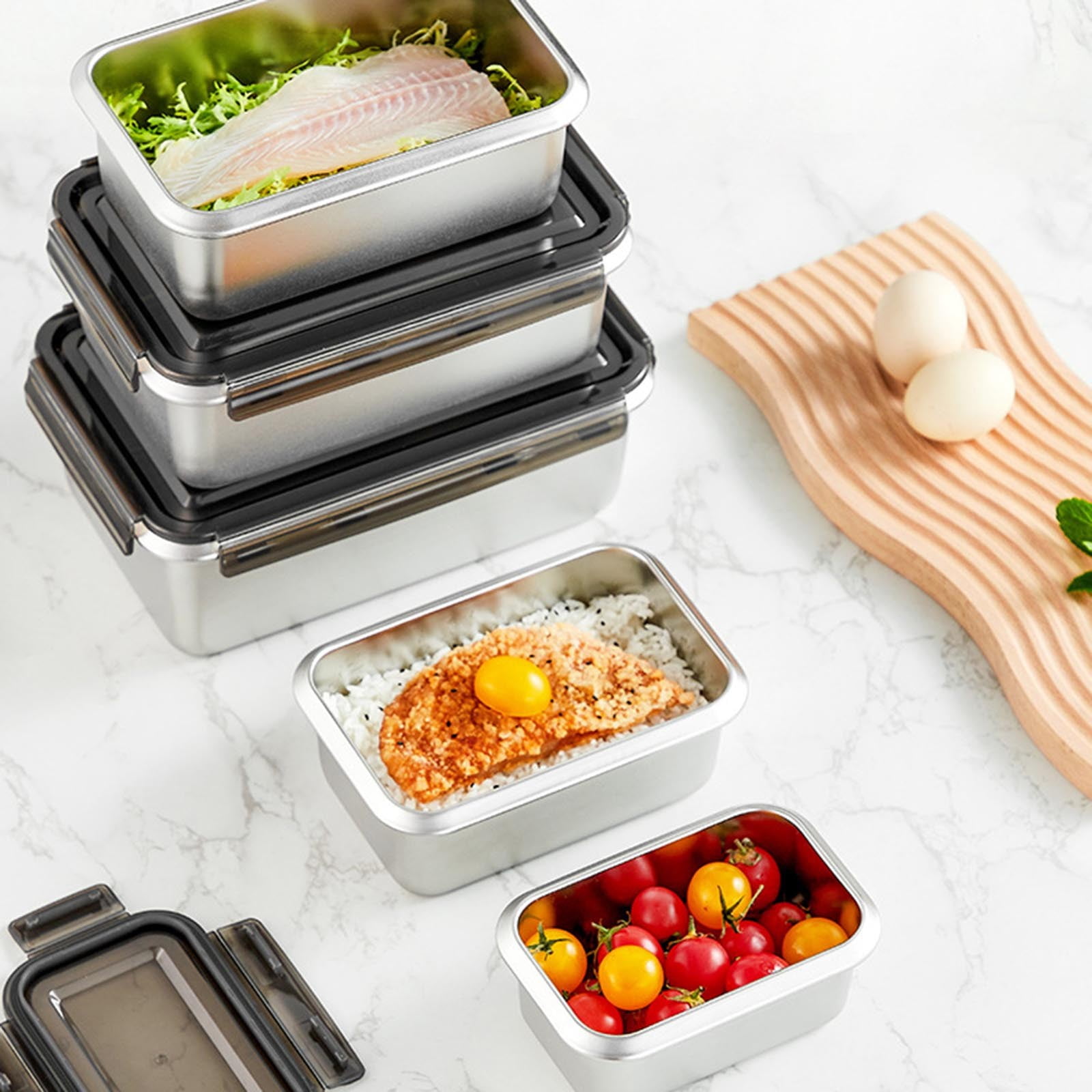 5 Reasons You Need a Thermal Lunch Box: The Stainless Steel Food Containers  - ECOWAY HOUSEWARE