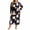 5Multicolor, variant on Nowekniz Women's Halloween Printed Casual Plus Size Long Sleeved Loose Nightgown