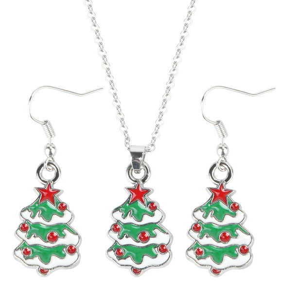 VERDANVERSE 1 Set of Party Jewelry Set Alloy Christmas Accessory for Women