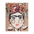 thumbnail image 1 of hometrends Warm Frida Embellished Canvas Art Print, 1 of 8