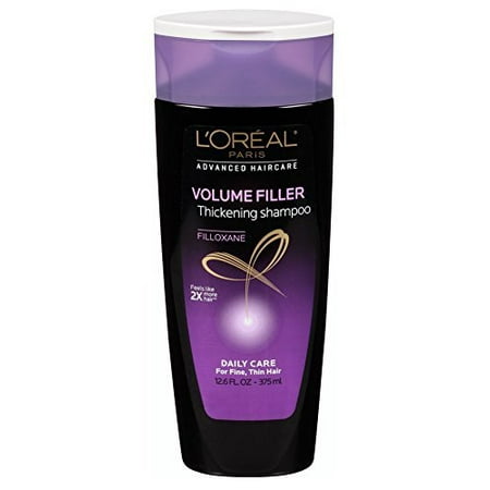 L'Oreal Paris Filler Thickening Shampoo - 12.6 oz (Pack of (Best Drugstore Hair Thickening Shampoo)